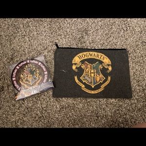 Harry Potter make up bag and coasters